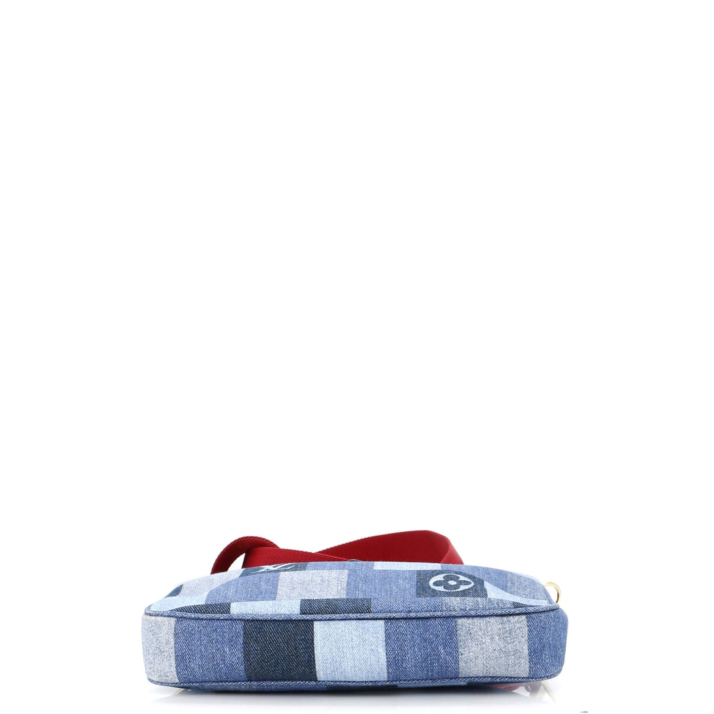 Louis Vuitton Multi Pochette Accessoires Damier and Monogram Patchwork Denim