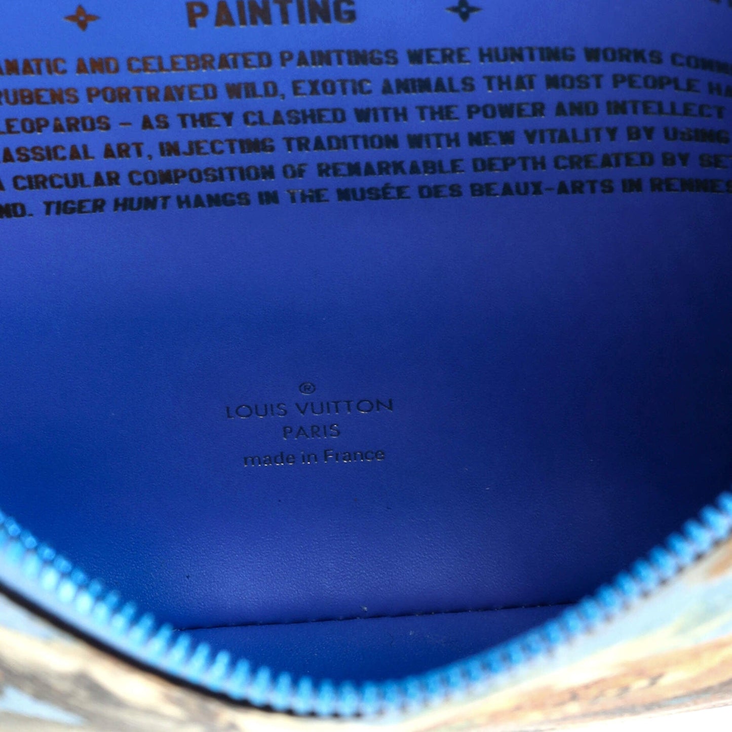 Louis Vuitton Pochette Clutch Limited Edition Jeff Koons Rubens Print Canvas