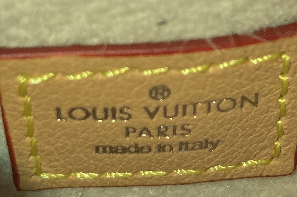 Louis Vuitton Noe Bag Charm Monogram Canvas Micro