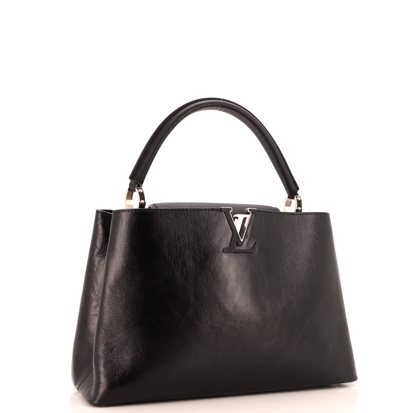 Louis Vuitton Capucines Bag Leather MM