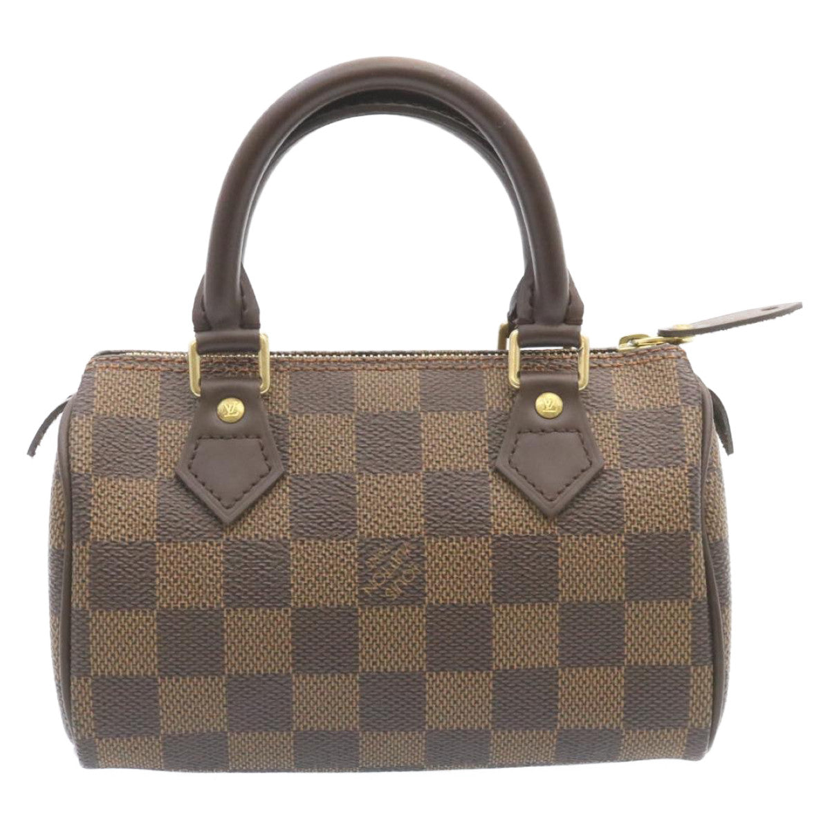 LOUIS VUITTON Damier Ebene Mini Speedy Hand Bag M41534 LV  27265A