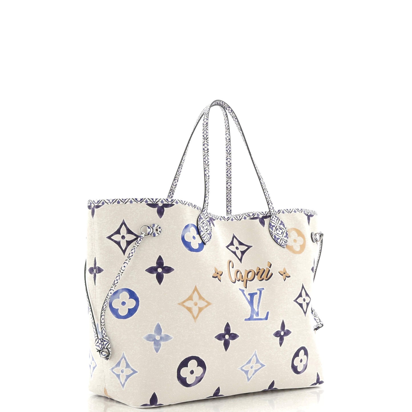 Louis Vuitton Neverfull NM Tote Limited Edition Cities By The Pool Monogram Watercolor Giant GM