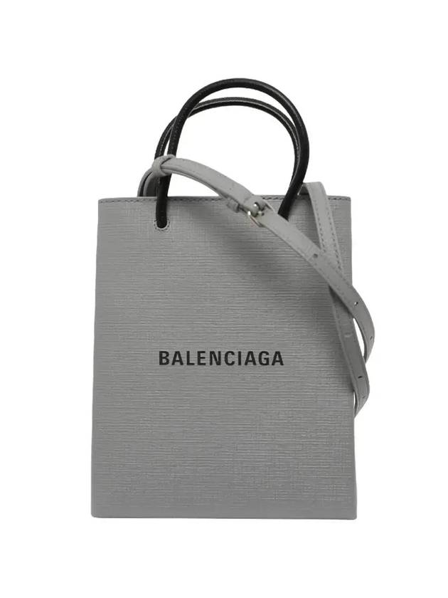 Luxury Balenciaga Trending 2026 Logo Top Handle Tote Bag Grey