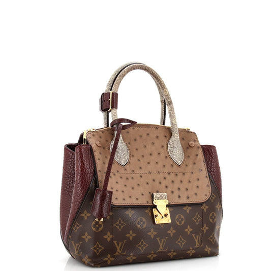 Louis Vuitton Majestueux Tote Monogram Canvas and Exotics PM