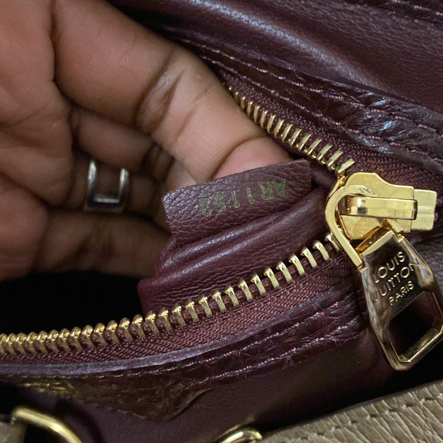 Louis Vuitton Majestueux Tote Monogram Canvas and Exotics PM