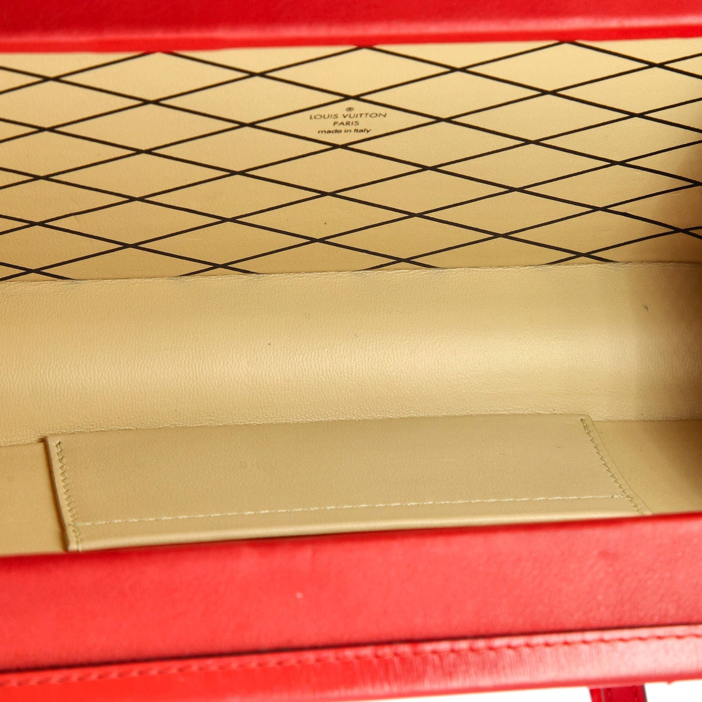 Louis Vuitton Petite Malle Handbag Monogram Vernis