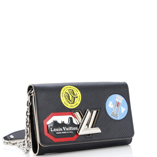 Louis Vuitton Twist Handbag Limited Edition World Tour Epi Leather MM