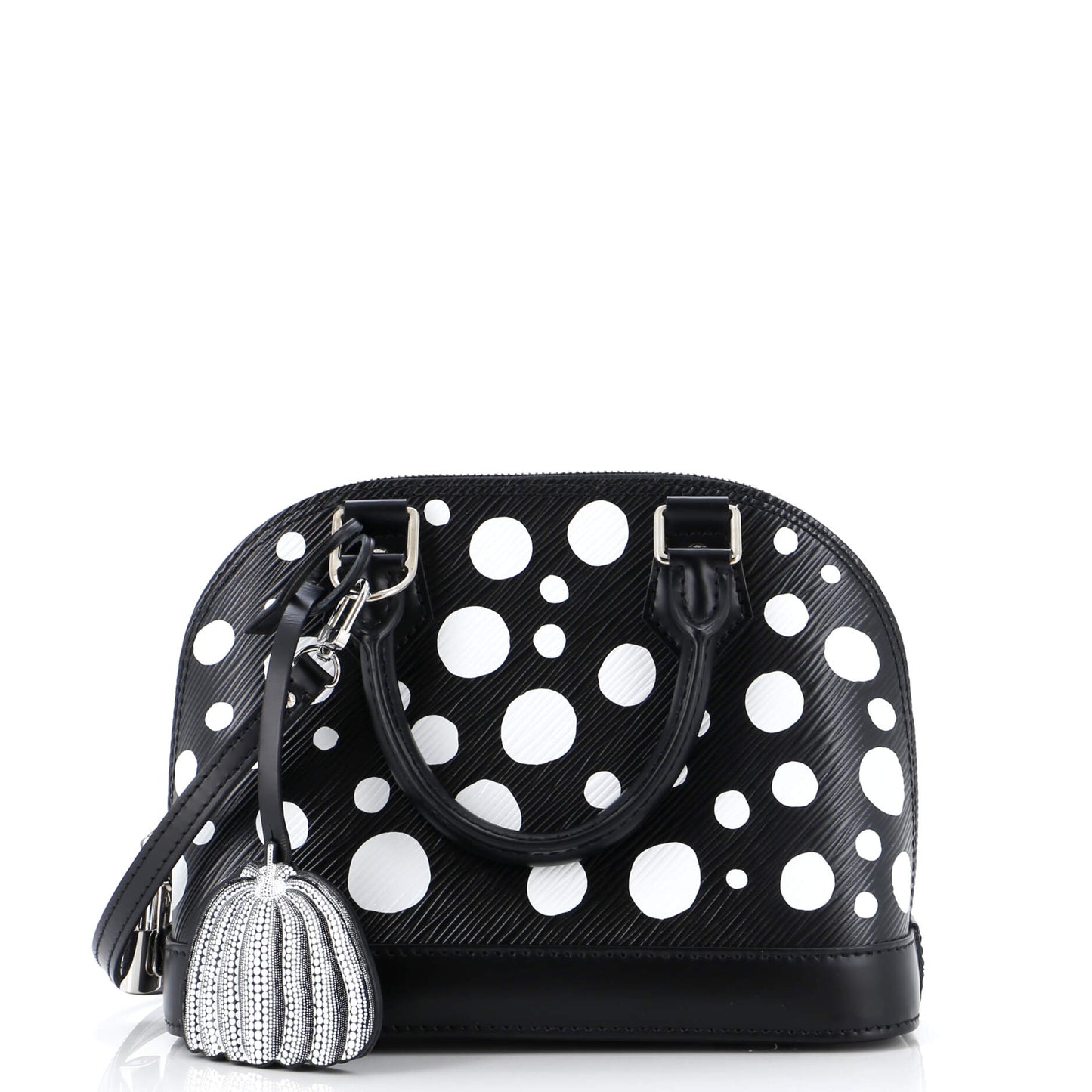 Louis Vuitton Alma Handbag Yayoi Kusama Infinity Dots Epi Leather BB