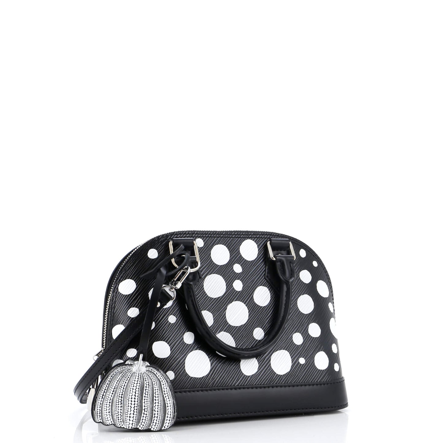 Louis Vuitton Alma Handbag Yayoi Kusama Infinity Dots Epi Leather BB