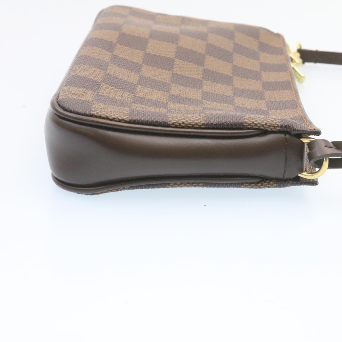 LOUIS VUITTON Damier Ebene Navona Accessory Pouch LV Auth 27452A Clutch