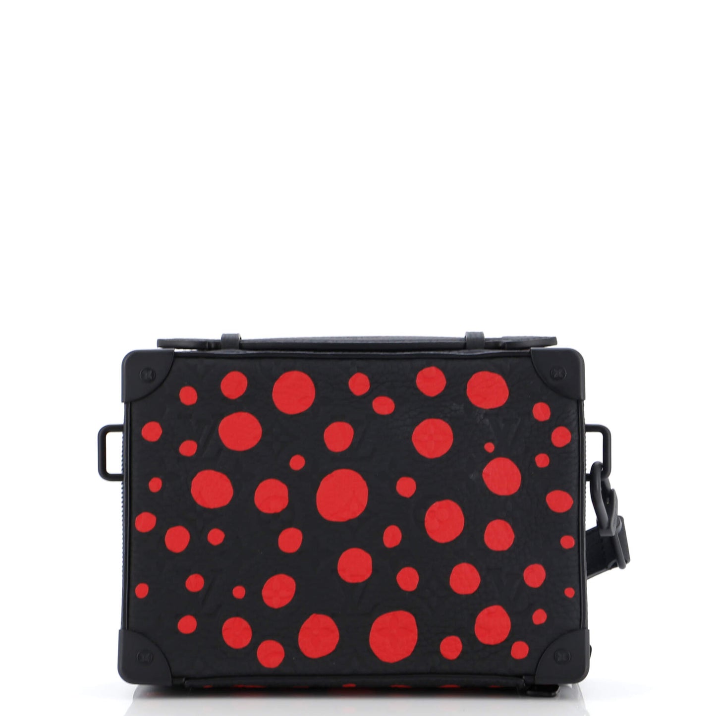 Louis Vuitton Handle Soft Trunk Bag Yayoi Kusama Infinity Dots Monogram Taurillon Leather