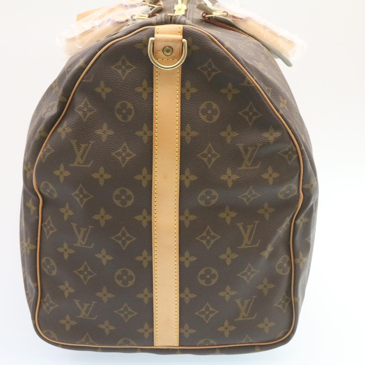 LOUIS VUITTON Monogram Keepall Bandouliere 60 Boston Bag M41412 LV 27538