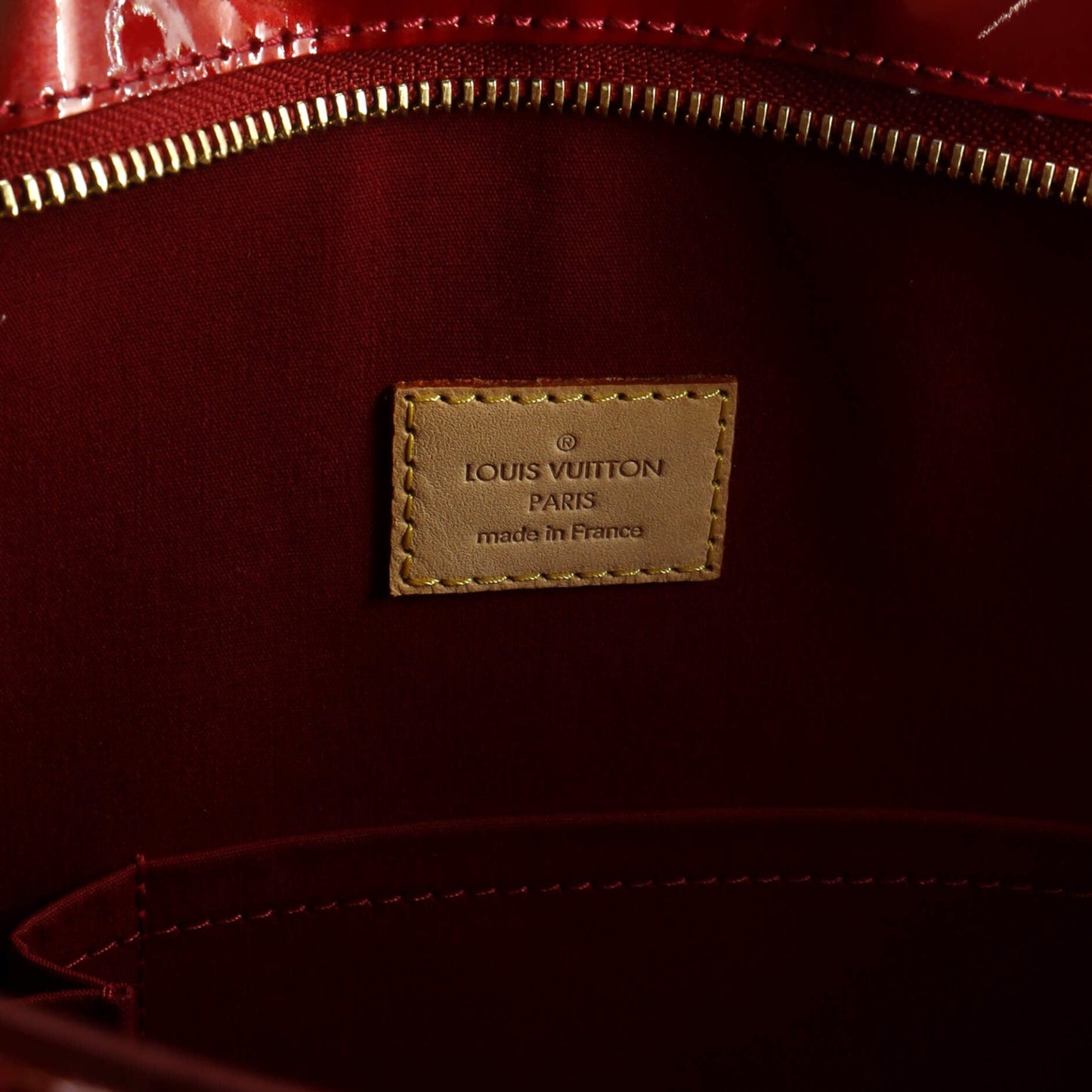Louis Vuitton Brentwood Handbag Monogram Vernis
