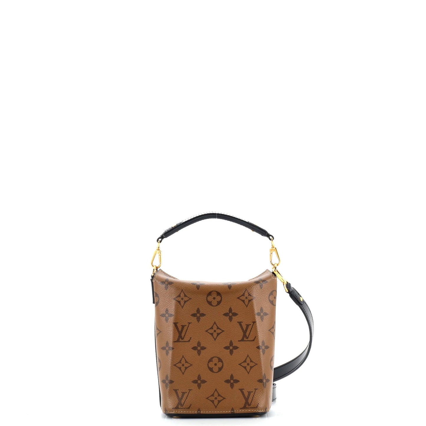Louis Vuitton Bento Box Handbag Reverse Monogram Canvas