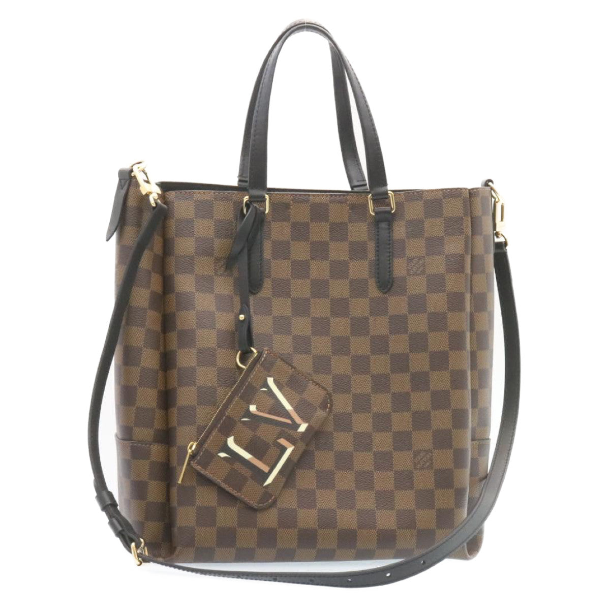 LOUIS VUITTON Damier Ebene Belmont NV BB 2way Hand Bag N60348 LV  27629A