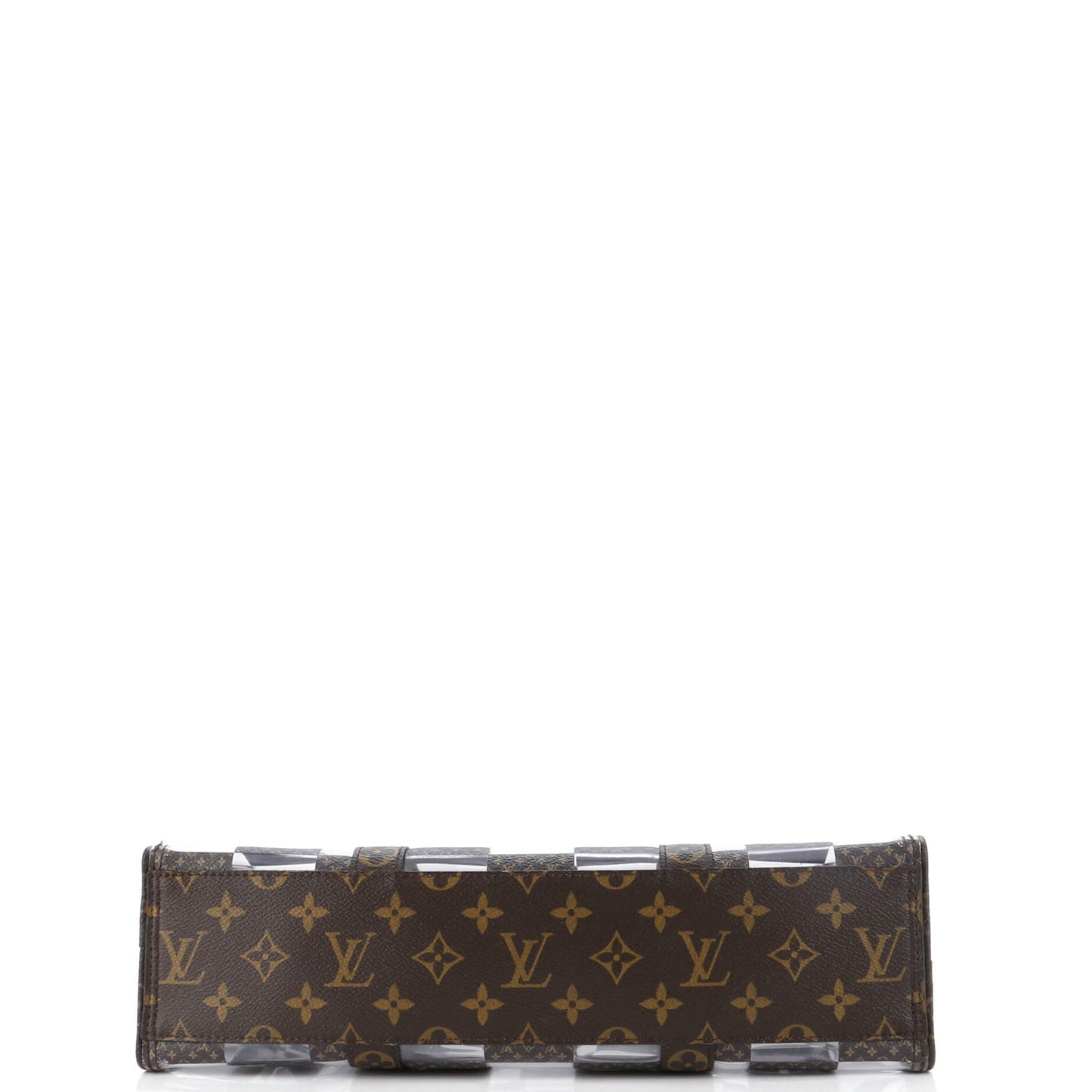 Louis Vuitton Sac Plat Bag Monogram Chess Coated Canvas and PVC