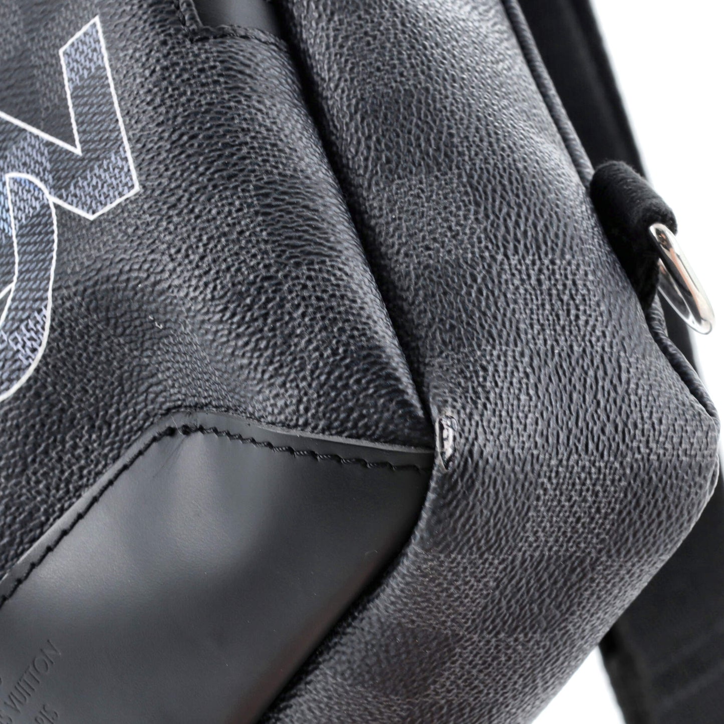 Louis Vuitton Avenue Sling Bag Limited Edition Interlinked Logo Damier Graphite