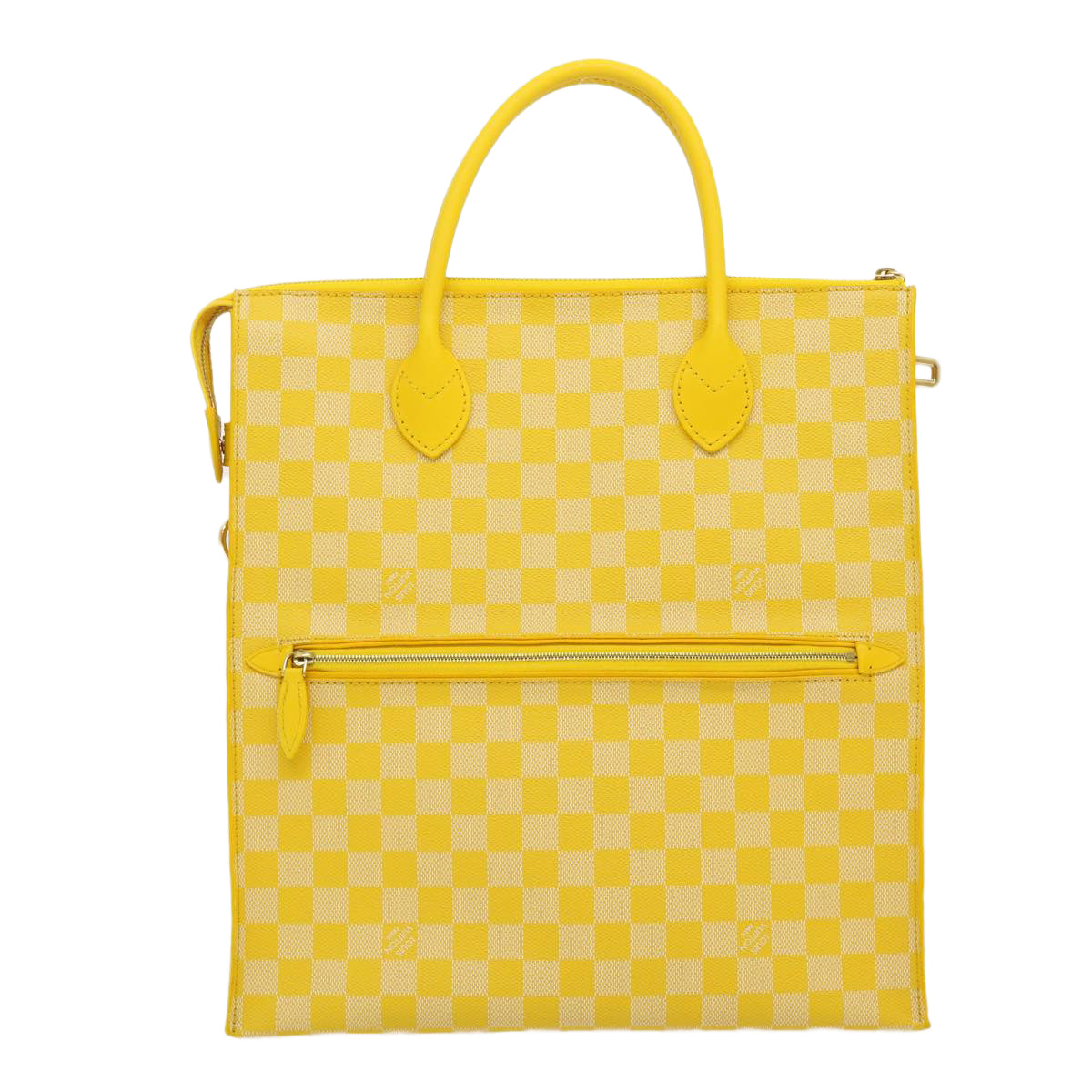LOUIS VUITTON Damier Color Mobile 2way Shoulder Bag Yellow N41305 LV Auth 27711A