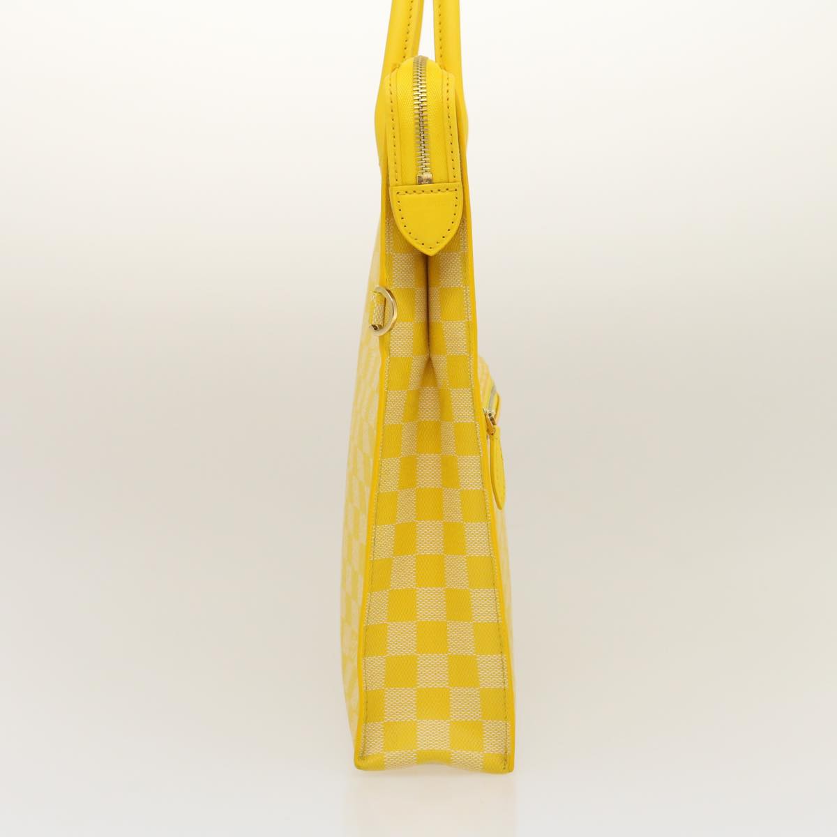 LOUIS VUITTON Damier Color Mobile 2way Shoulder Bag Yellow N41305 LV Auth 27711A