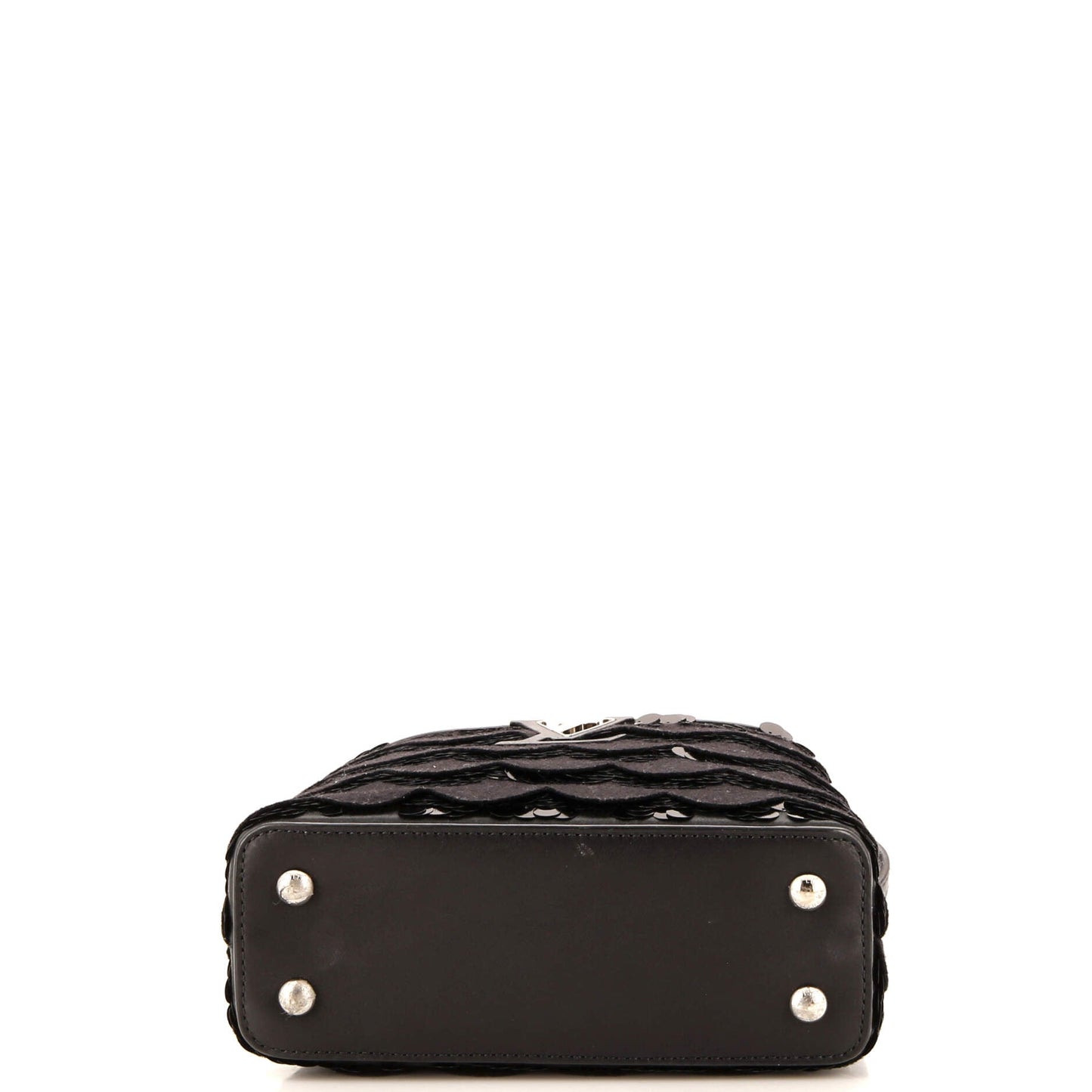 Louis Vuitton Capucines Bag Sequins and Felt Mini
