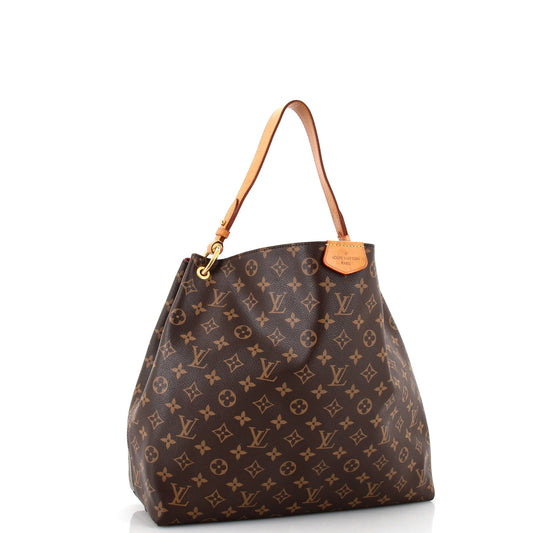 Louis Vuitton Graceful Handbag Monogram Canvas MM