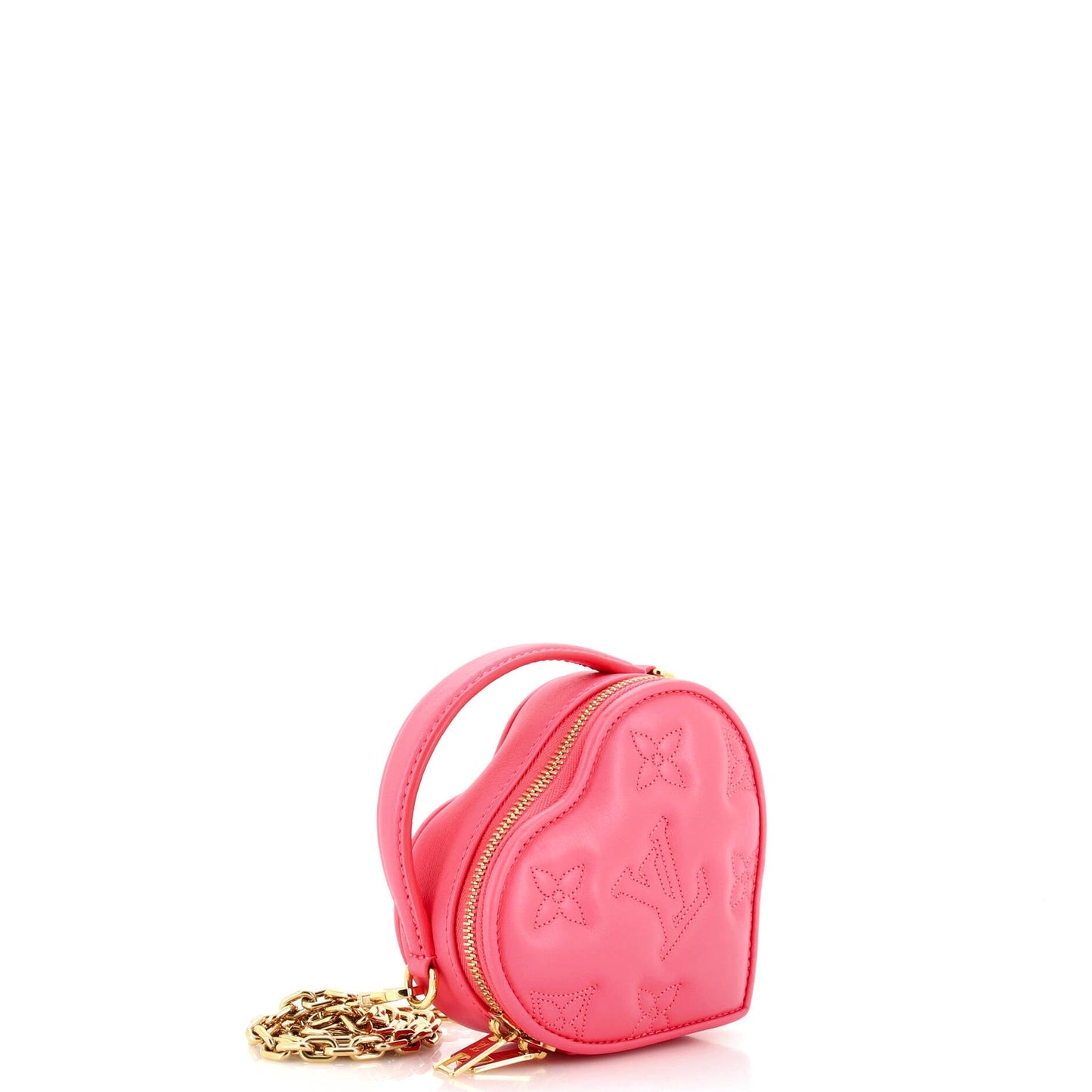 Louis Vuitton Pop My Heart Pouch Bag Bubblegram Leather