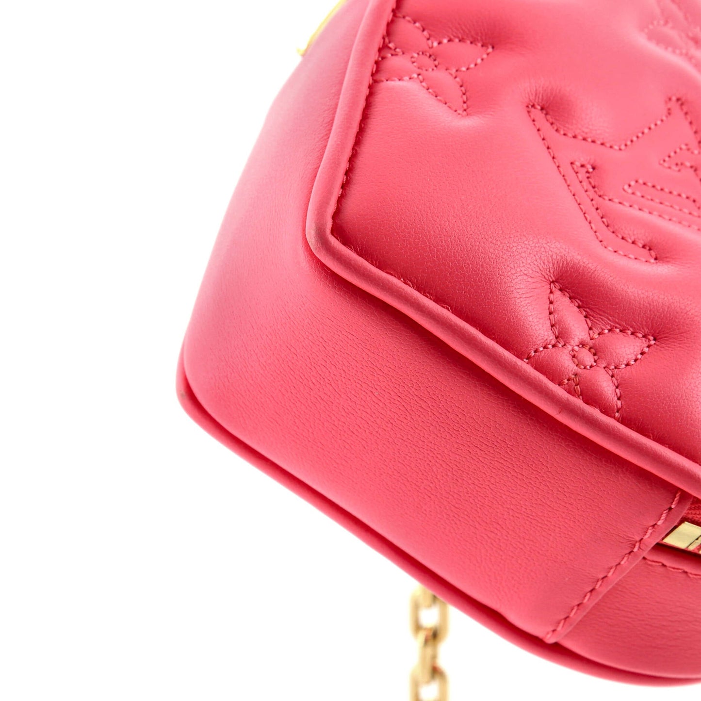 Louis Vuitton Pop My Heart Pouch Bag Bubblegram Leather