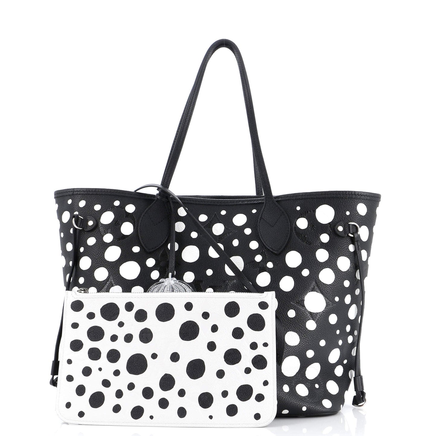 Louis Vuitton Neverfull NM Tote Yayoi Kusama Infinity Dots Monogram Empreinte Giant MM