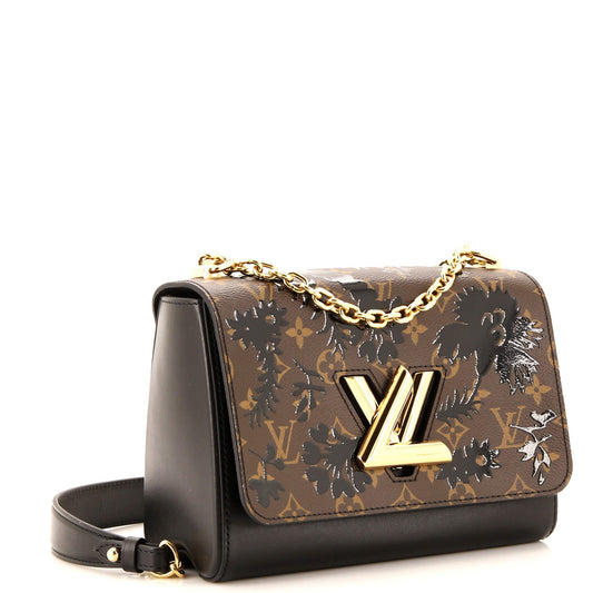 Louis Vuitton Twist Handbag Limited Edition Blossom Monogram Canvas MM