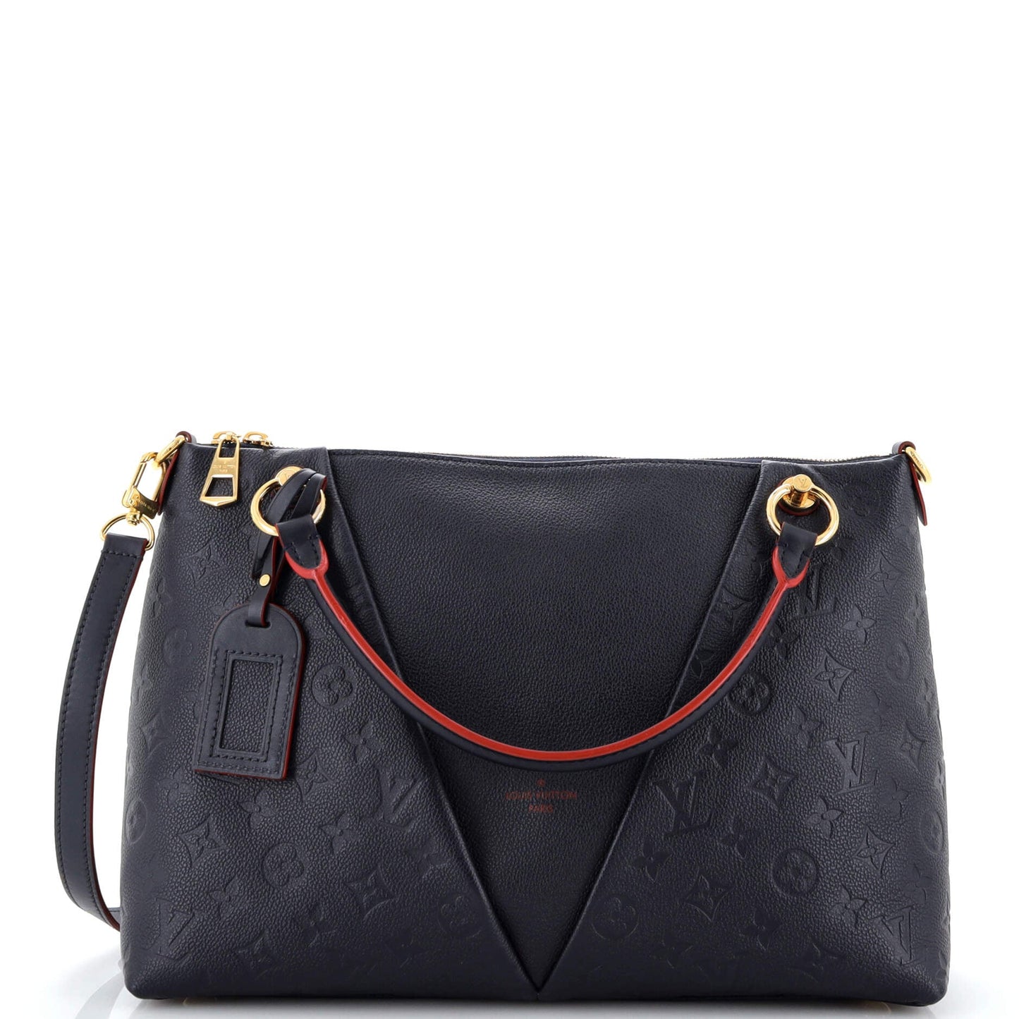 Louis Vuitton V Tote Monogram Empreinte Leather MM