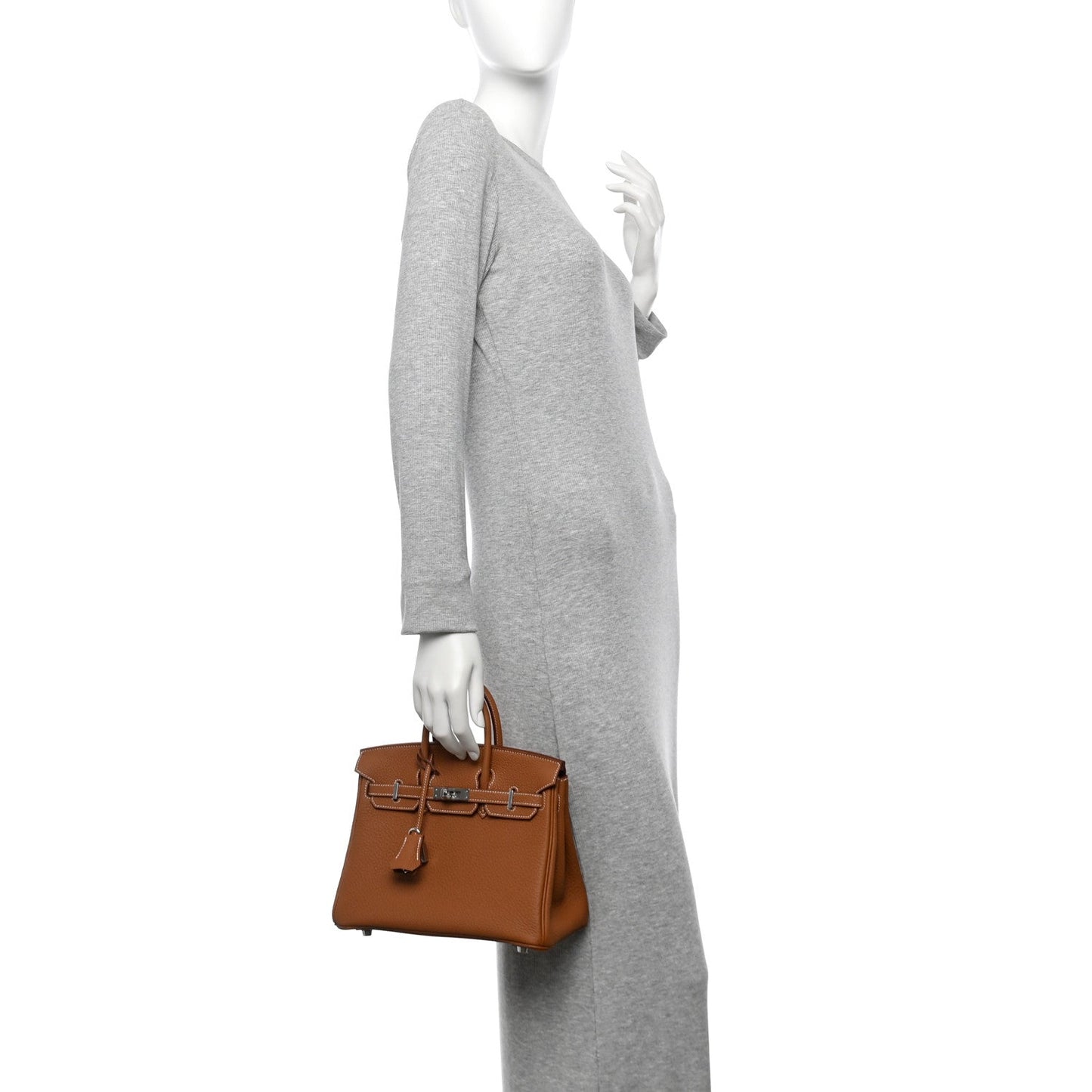 Hermes Togo Birkin 25 Gold
