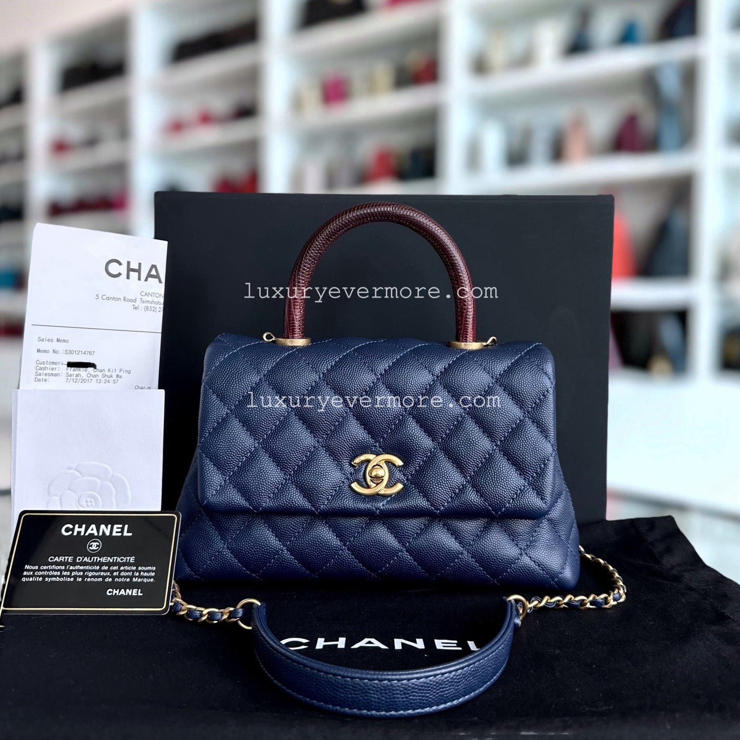 Chanel Small Handbag - EworeBags