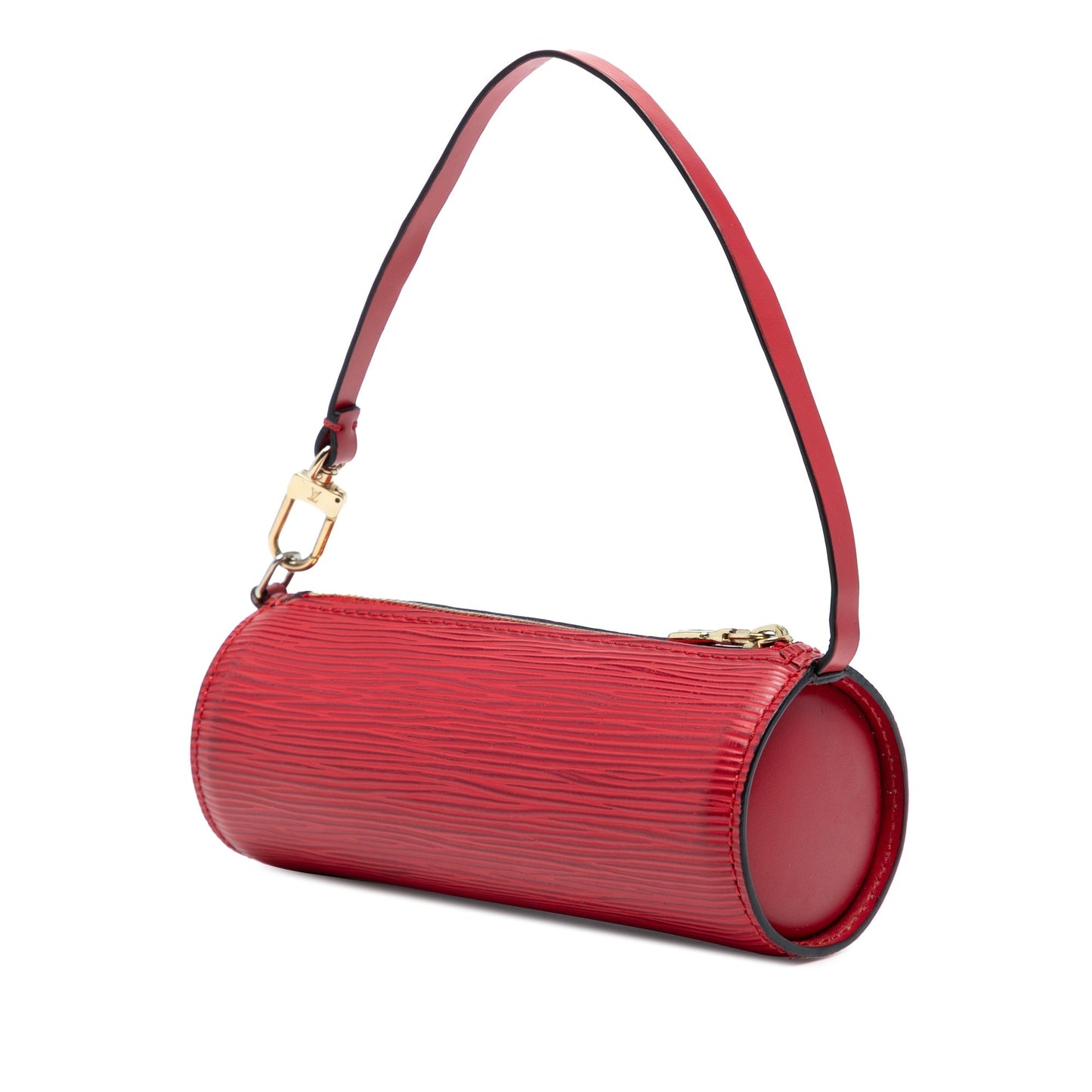 Red Louis Vuitton Epi Pochette Papillon Handbag