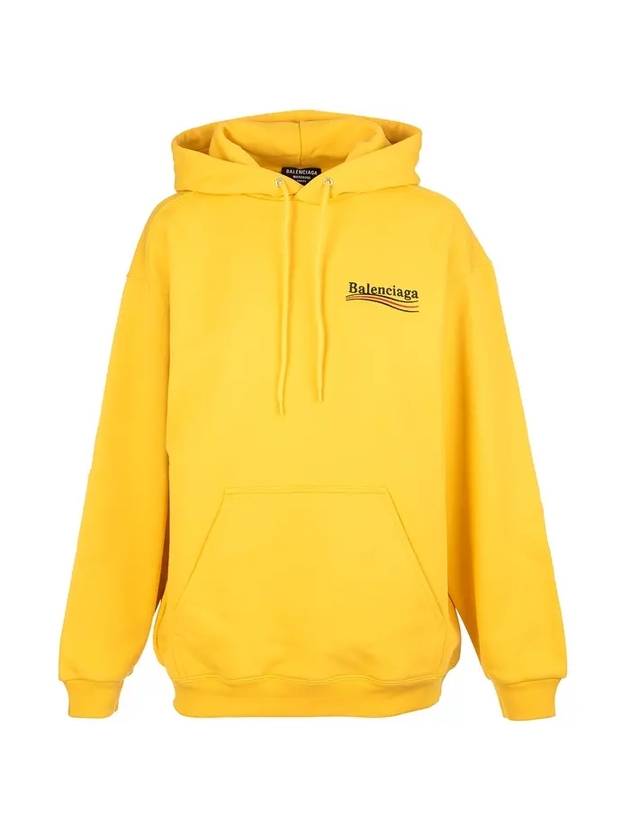 Luxury Balenciaga Trending 2026 Political Campaign Medium Fit Hoodie Yellow
