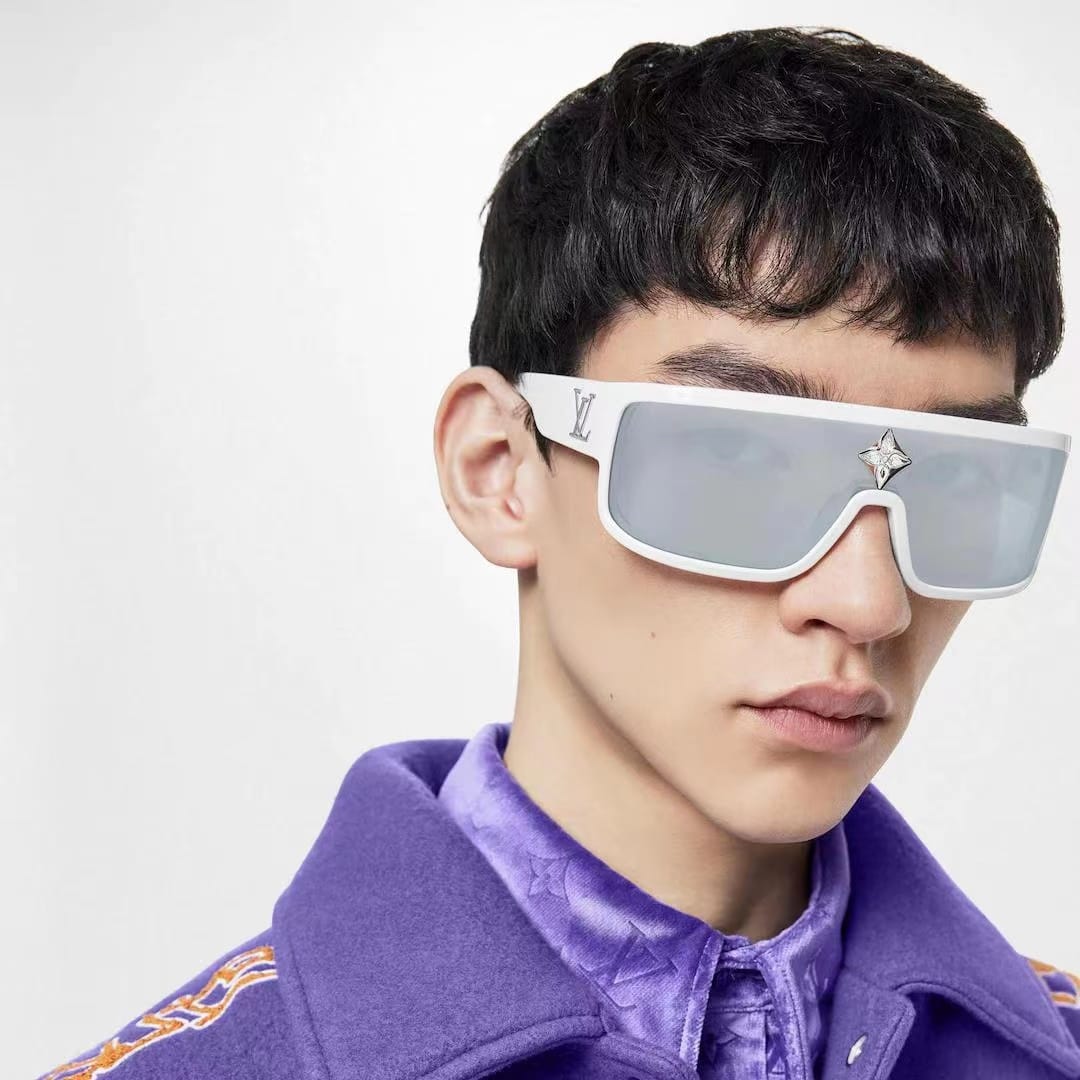 Louis Vuitton Cy  Sport Mask Sunglasses