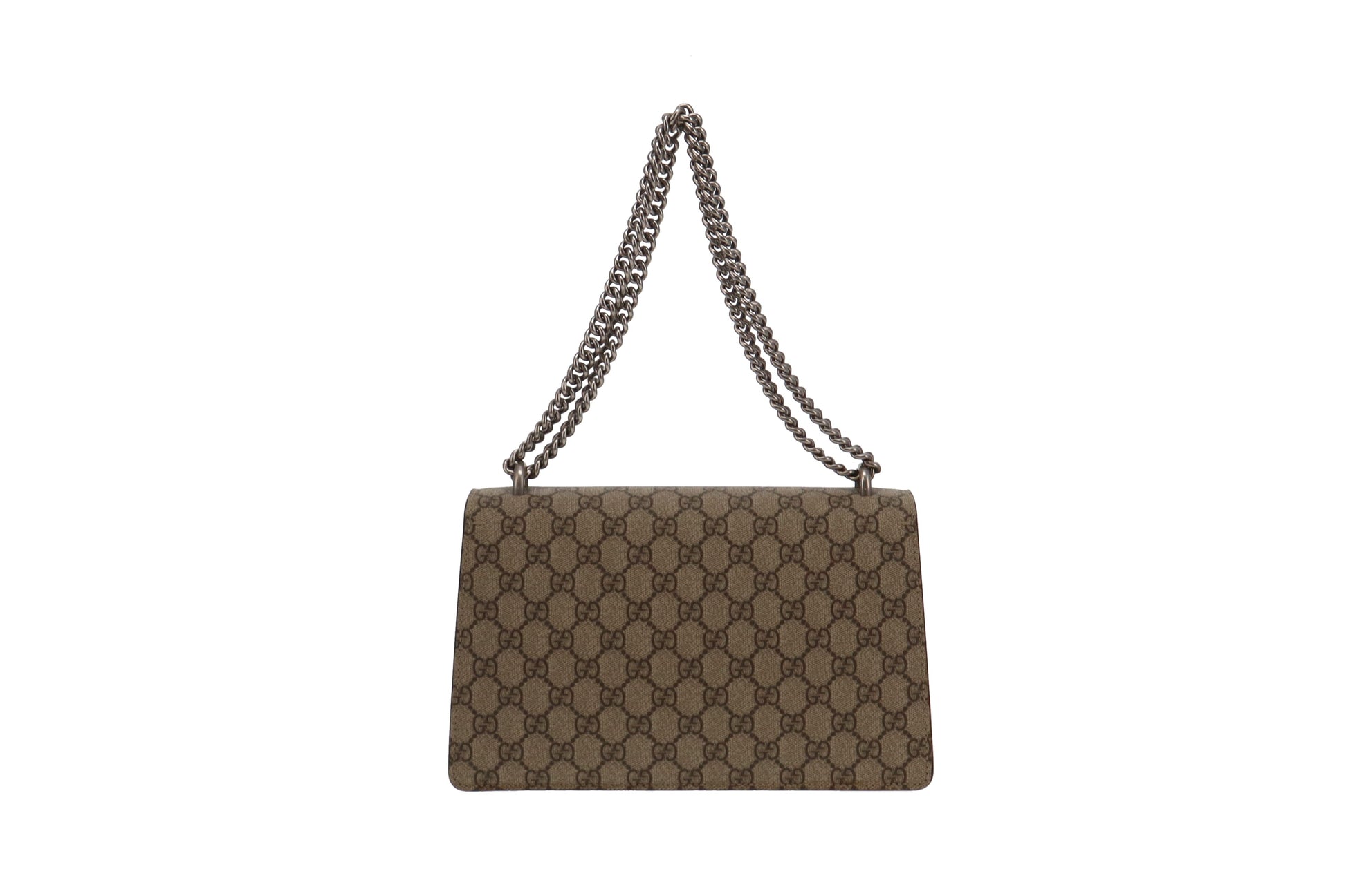 Gucci Dionysus Black Canvas Suede Handbag Style 2
