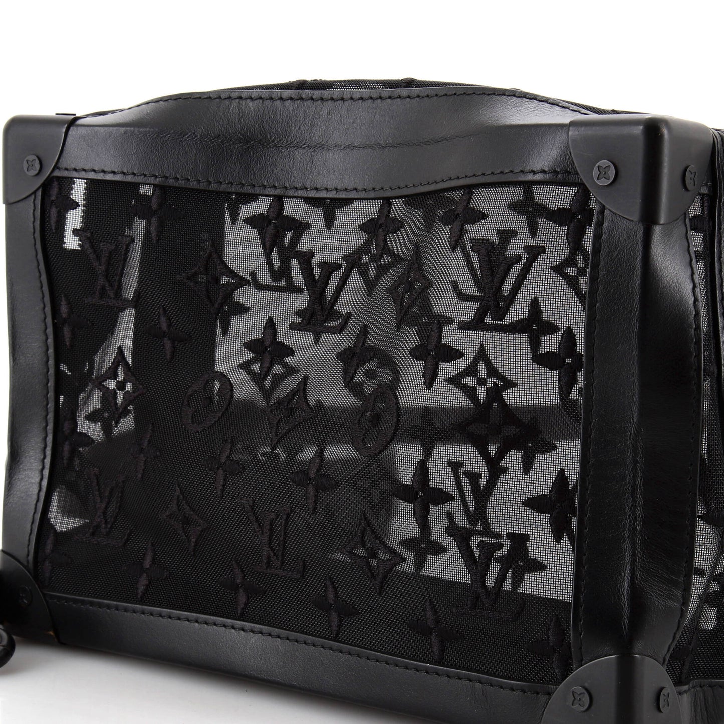 Louis Vuitton Soft Trunk Bag Monogram See Through Mesh