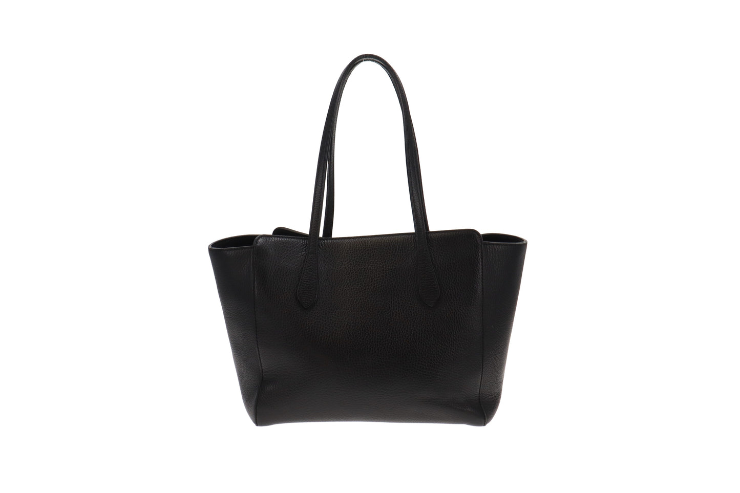 Gucci Black Leather Tote Style 10