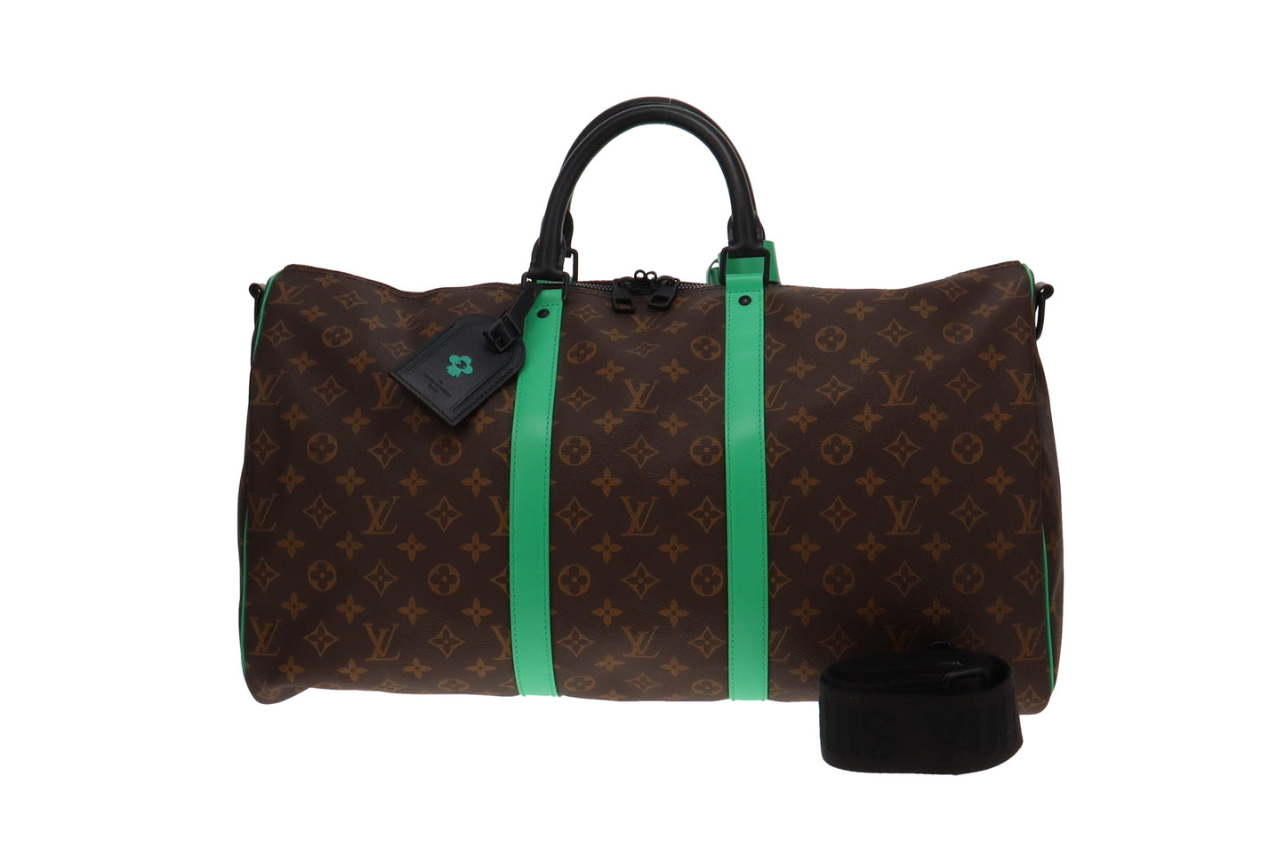Louis Vuitton Keepall 50 Ltd Edition Tela & Macassar Bandouliere (Rare & Discontinued)