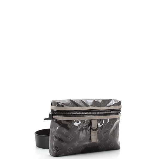 Louis Vuitton Messenger Bag Limited Edition Monogram Eclipse Glaze Canvas PM