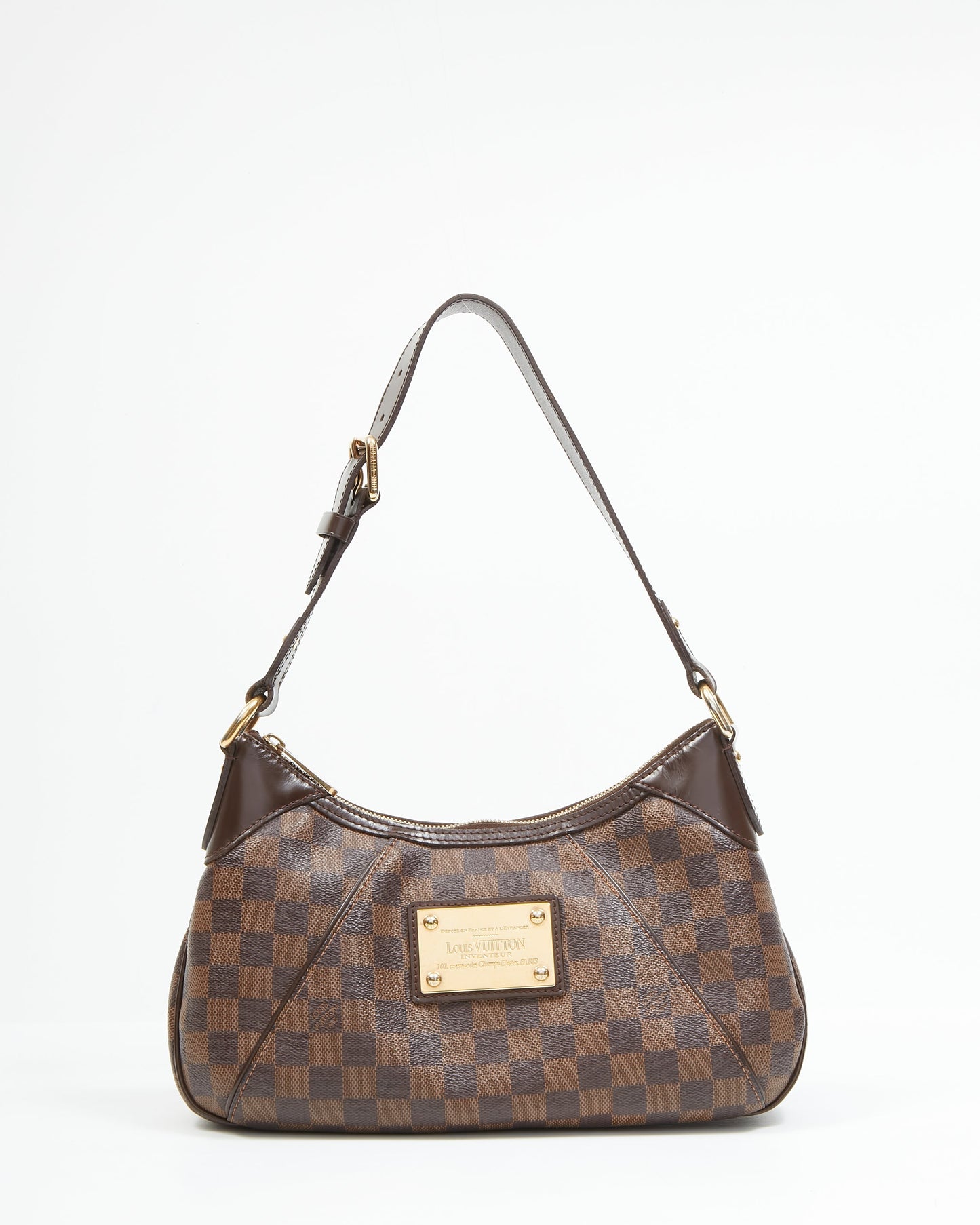 Louis Vuitton Damier Ebene Canvas Thames PM Shoulder Bag