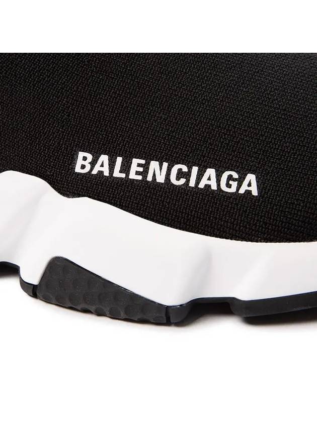Luxury Balenciaga Trending 2026 Speed Trainer  High Top Sneakers Black White