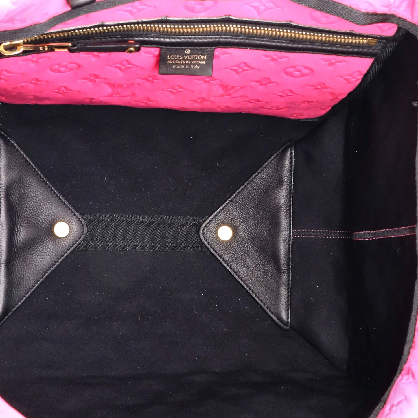 Louis Vuitton Scuba Tote Monogram Embossed Neoprene MM
