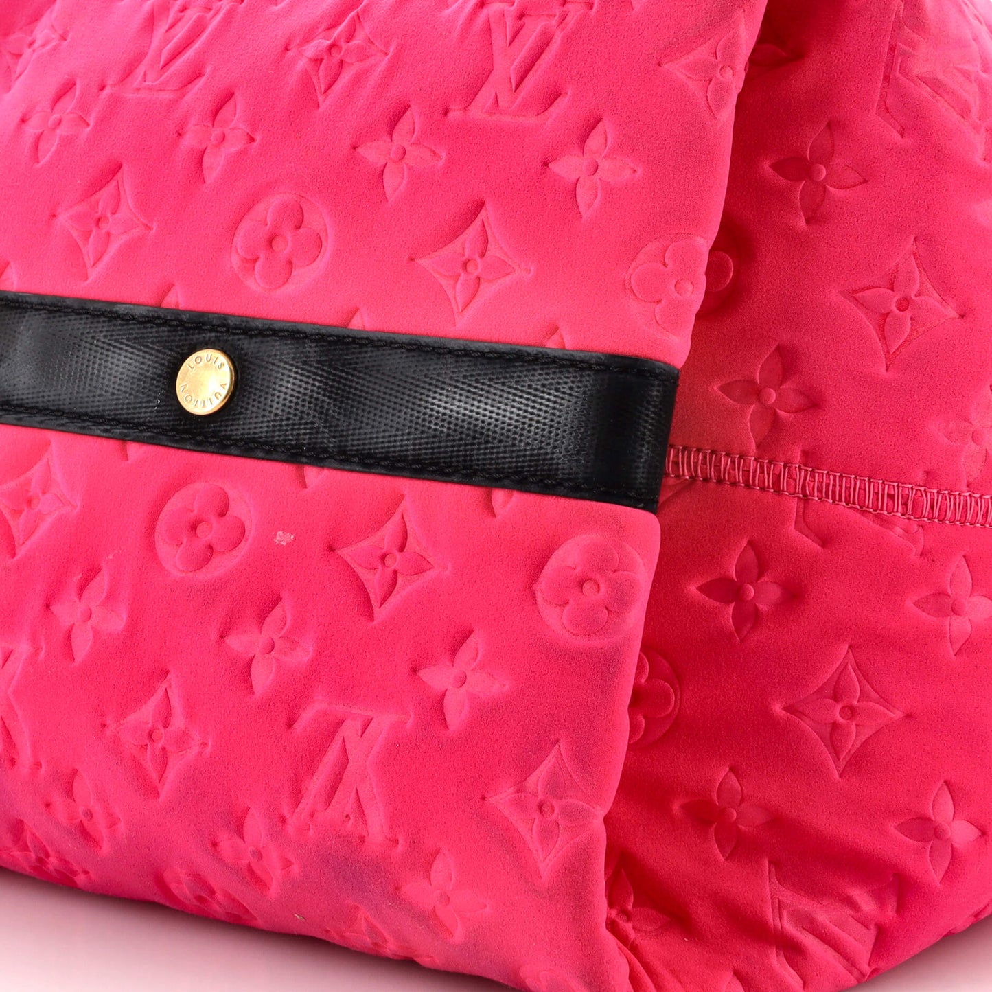 Louis Vuitton Scuba Tote Monogram Embossed Neoprene MM