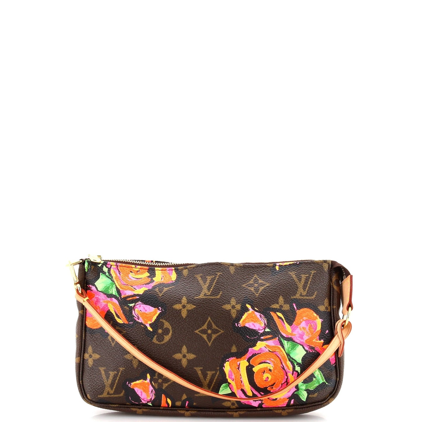 Louis Vuitton Pochette Accessoires Limited Edition Monogram Roses