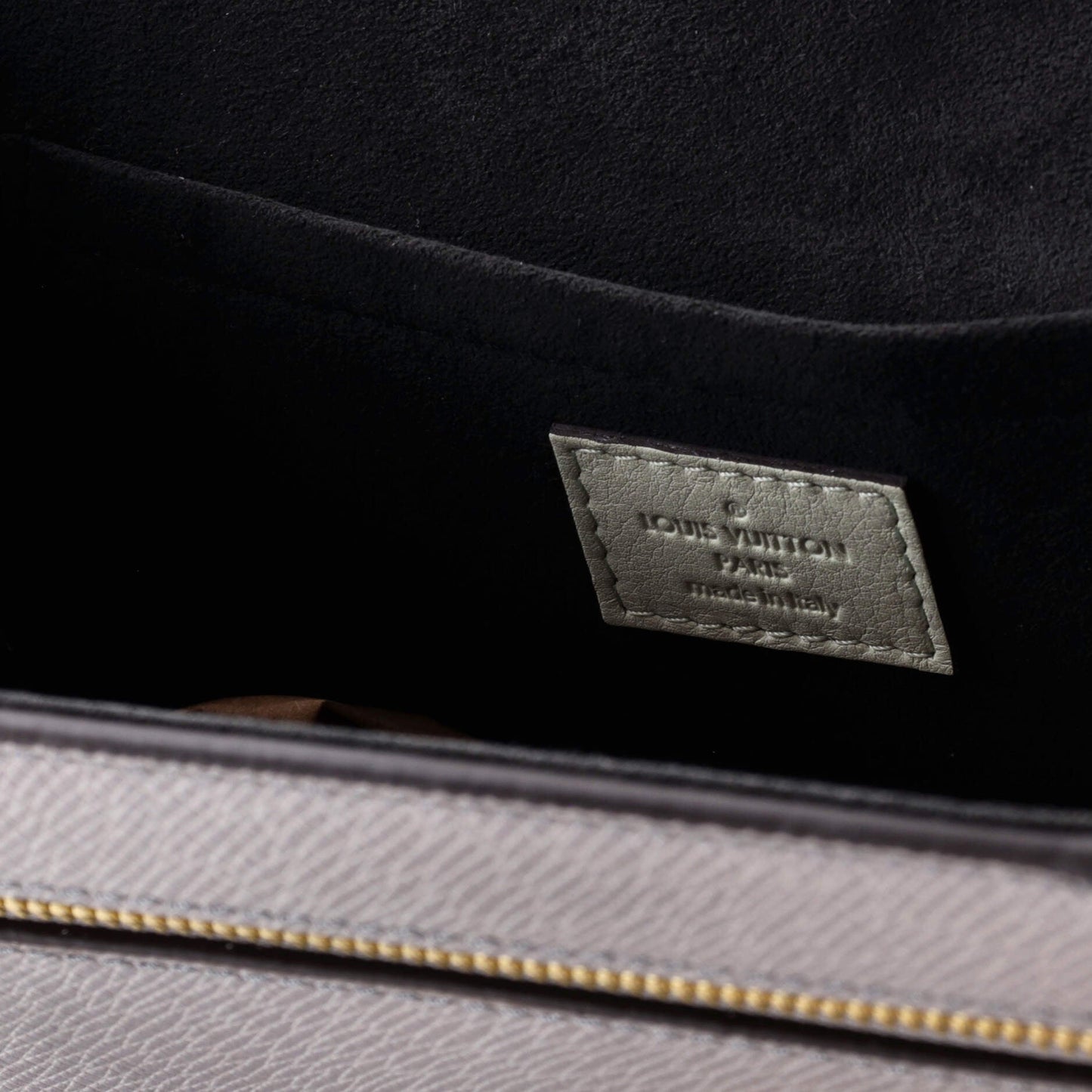 Louis Vuitton Trapeze Handbag Calfskin and Taiga Leather
