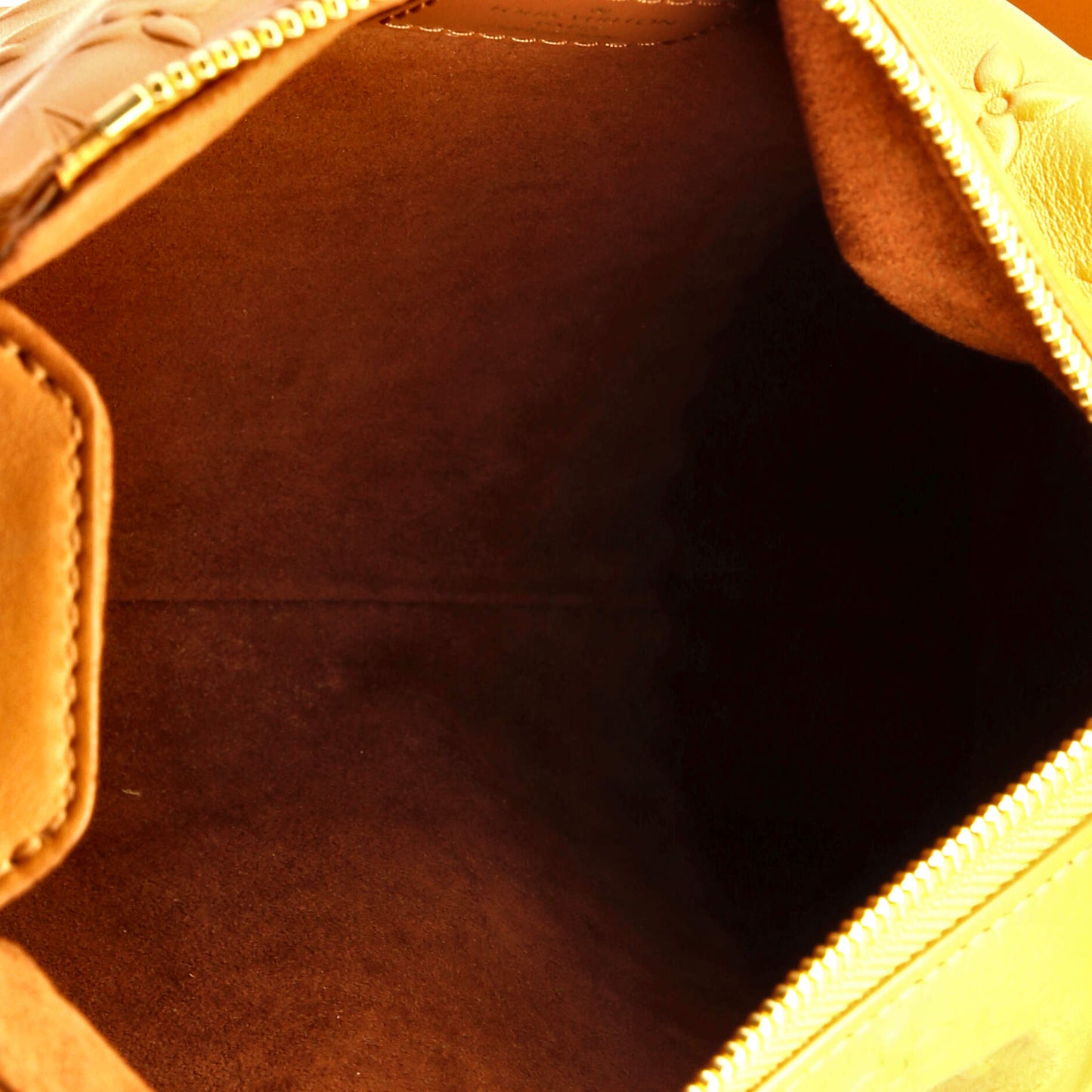 Louis Vuitton Side Trunk Handbag Debossed Monogram Leather PM