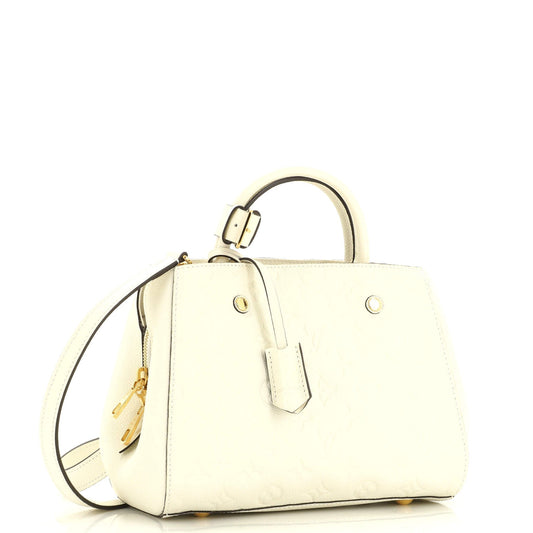 Louis Vuitton Montaigne Handbag Monogram Empreinte Leather BB