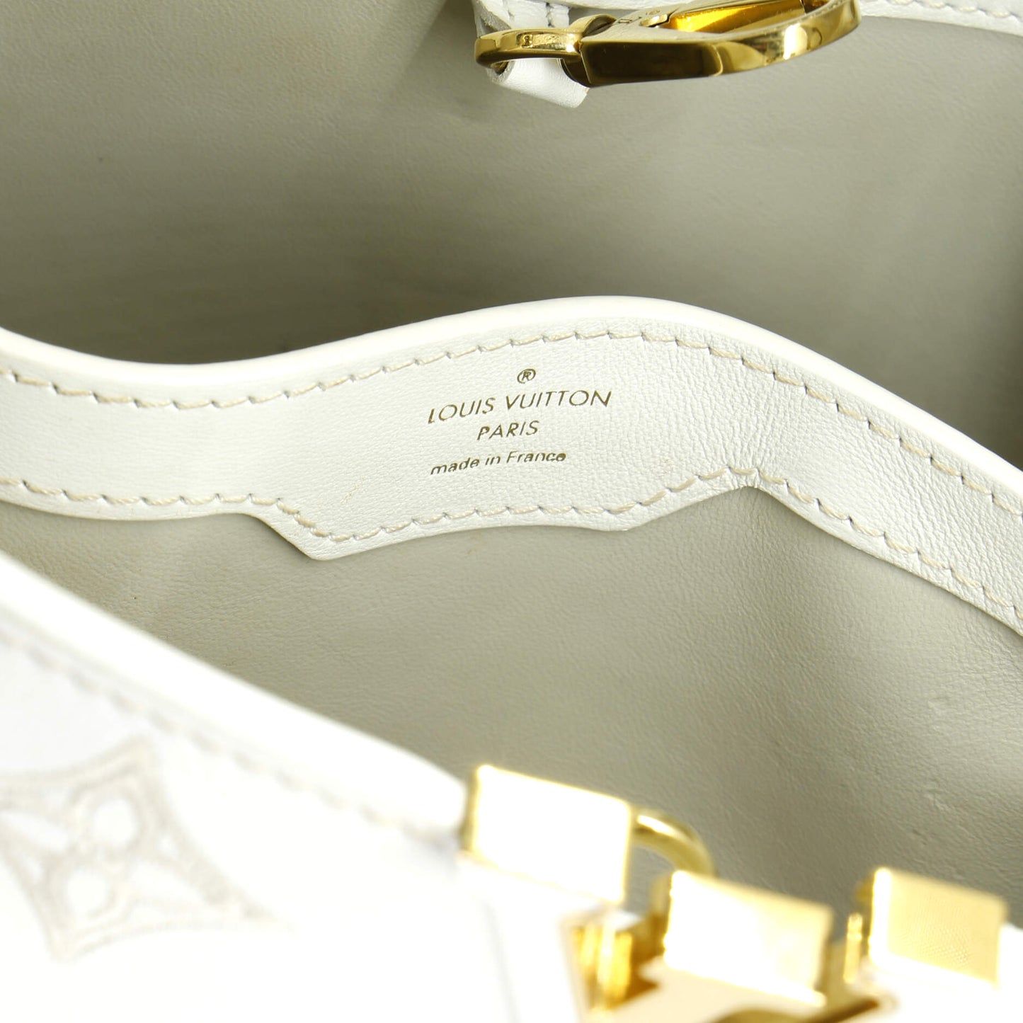 Louis Vuitton Capucines Bag Monogram Cutout Broderie Leather BB