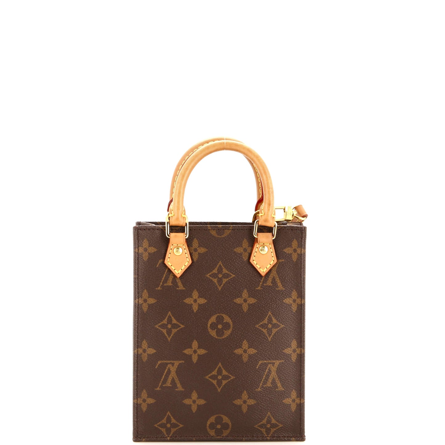 Louis Vuitton Petit Sac Plat Bag Monogram Canvas